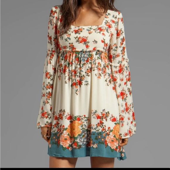 Free People Floral Boho Dress - Picture 2 of 9